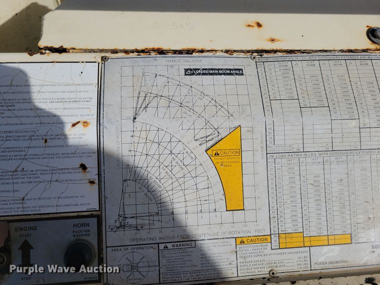 image for item DK4201 1998 Freightliner FL80 crane truck