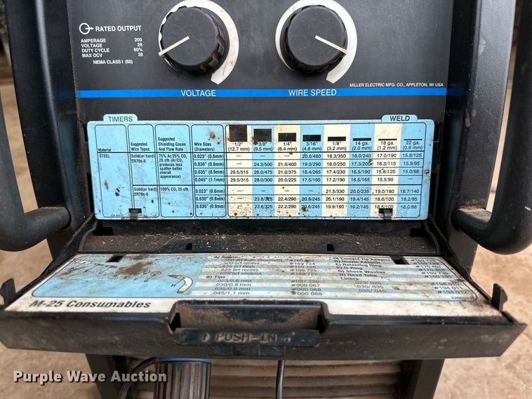 image for item DK6560 Miller Millermatic 252 welder