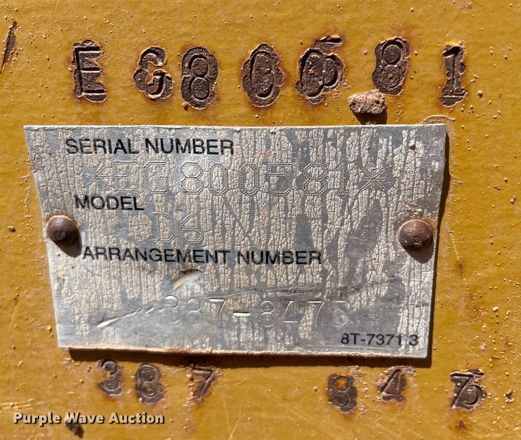 image for item DM2719 2015 Caterpillar D6T XW VP dozer