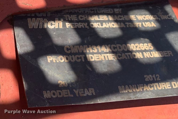 image for item DM7806 2013 Ditch Witch RT45 trencher