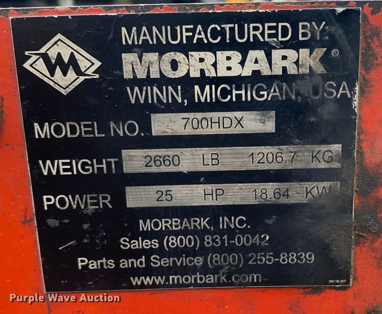 image for item DM7810 2017 Morbark 700HDX compact utility loader