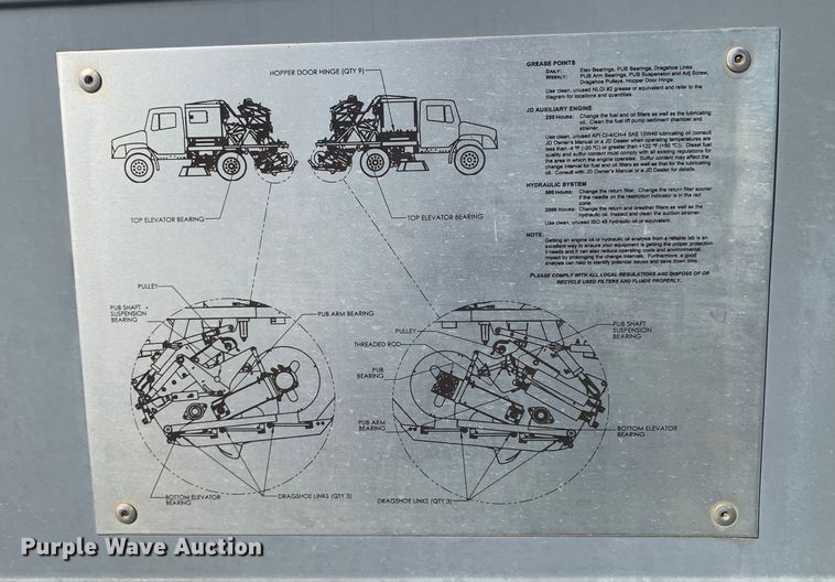 image for item DM7814 2008 International 4300 street sweeper truck