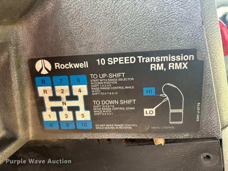 image for item DN0715 1998 Mack CH613 dump truck