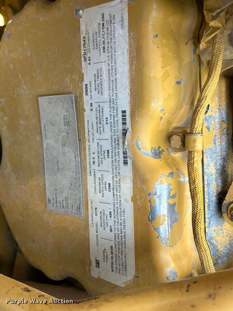 image for item DO1094 2006 Caterpillar  160H VHP Plus motor grader