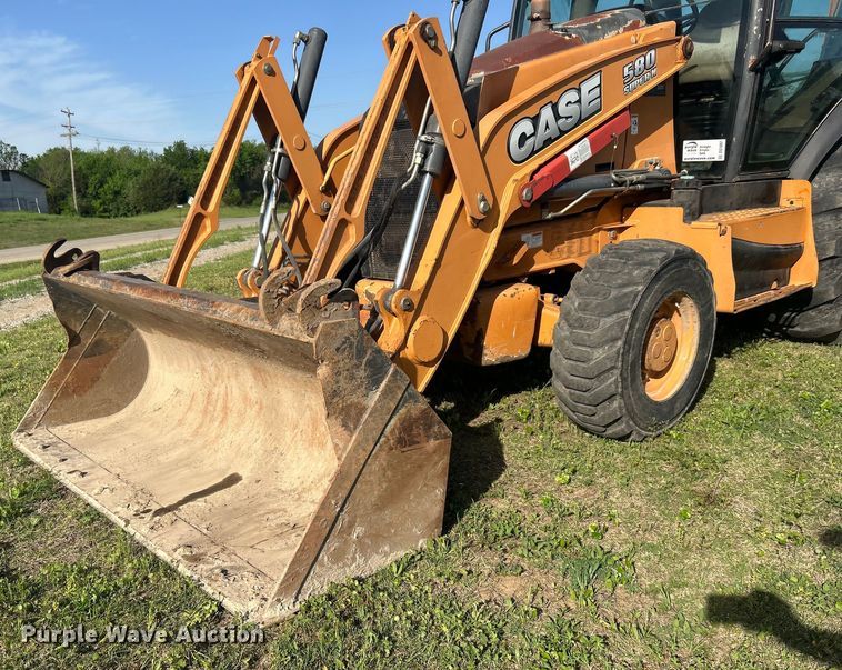 image for item DO1097 2012 Case 580 Super N backhoe