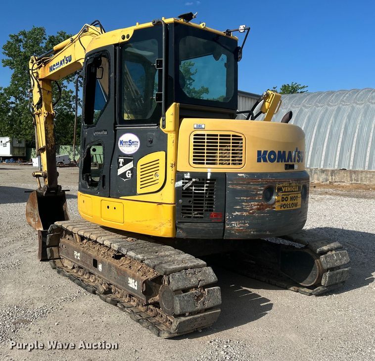 image for item DO1141 2010 Komatsu PC88MR-8 mini excavator