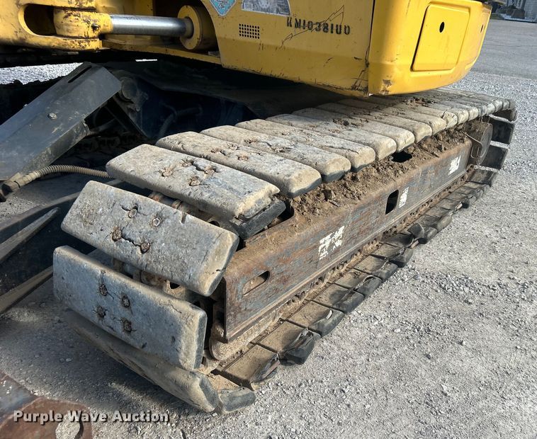 image for item DO1141 2010 Komatsu PC88MR-8 mini excavator