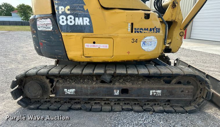 image for item DO1141 2010 Komatsu PC88MR-8 mini excavator