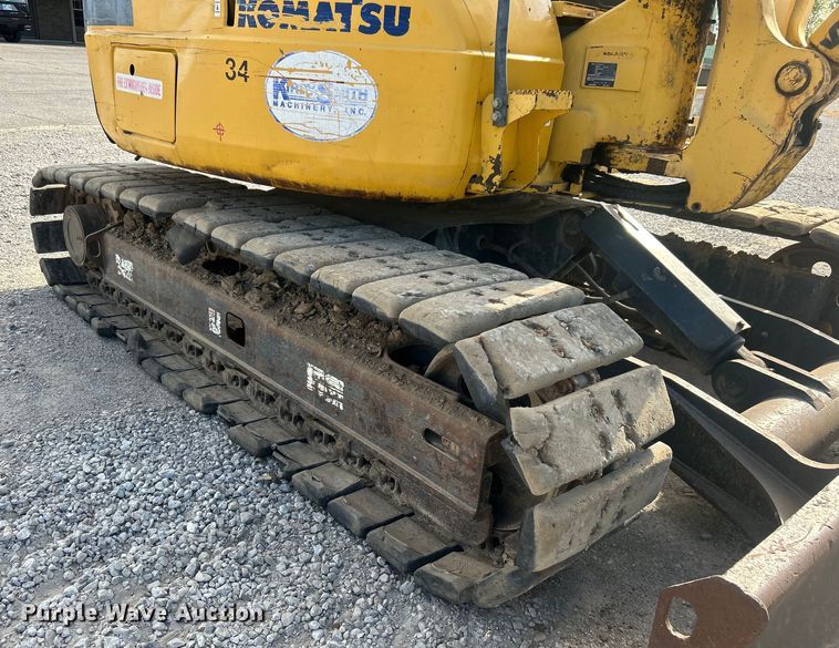 image for item DO1141 2010 Komatsu PC88MR-8 mini excavator