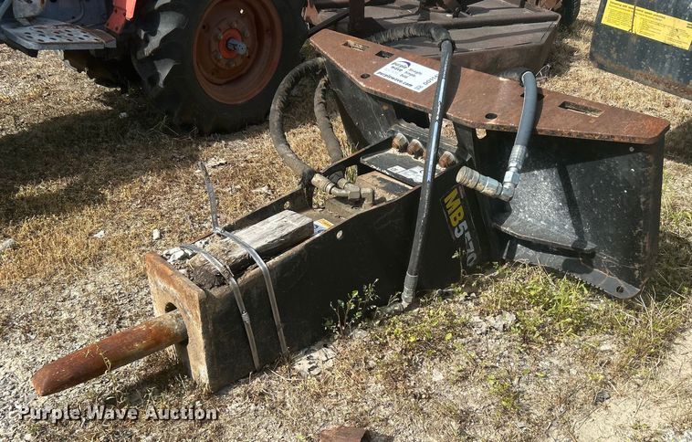 image for item DO1142 Stanley  MB5570 skid steer breaker