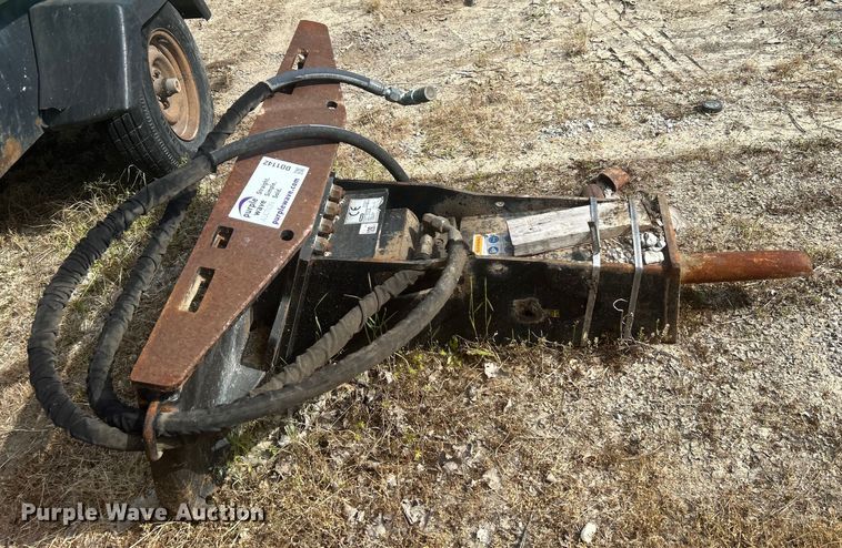 image for item DO1142 Stanley  MB5570 skid steer breaker