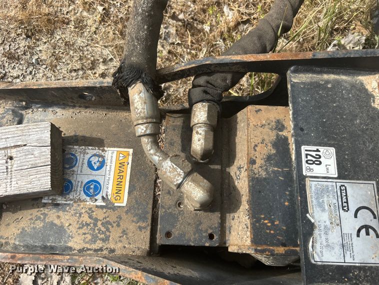 image for item DO1142 Stanley  MB5570 skid steer breaker