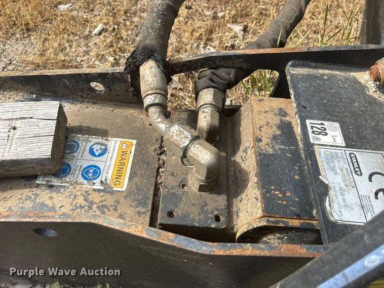 image for item DO1142 Stanley  MB5570 skid steer breaker