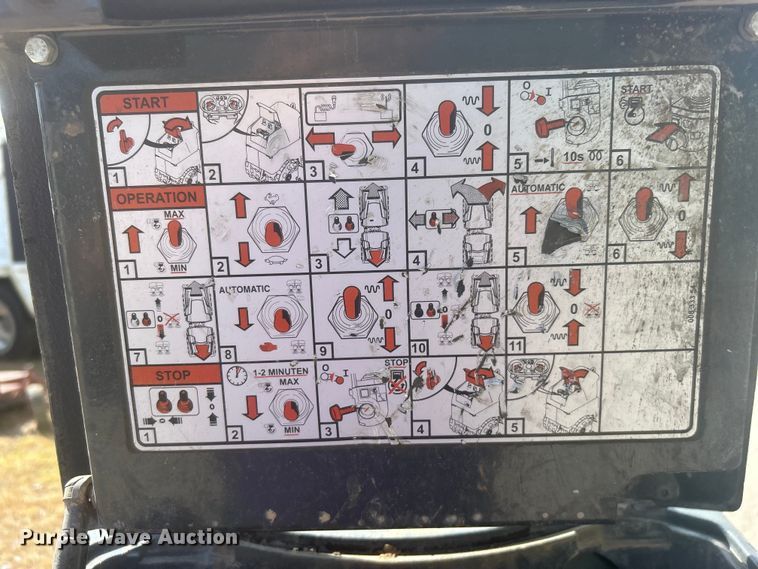image for item DO1147 2019 Bomag BMP8500 trench compactor
