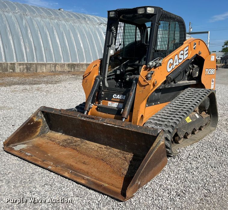 image for item DO1149 2018 Case TV380 tracked skid steer loader