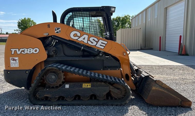 image for item DO1149 2018 Case TV380 tracked skid steer loader