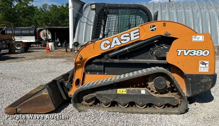 image for item DO1149 2018 Case TV380 tracked skid steer loader