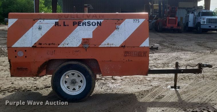 image for item DO4897 1996 Sullair D1850QJD5 air compressor