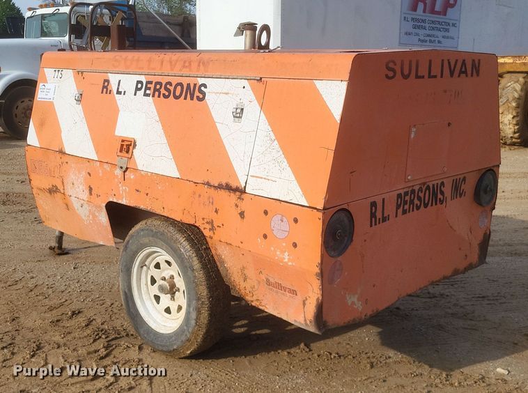 image for item DO4897 1996 Sullair D1850QJD5 air compressor