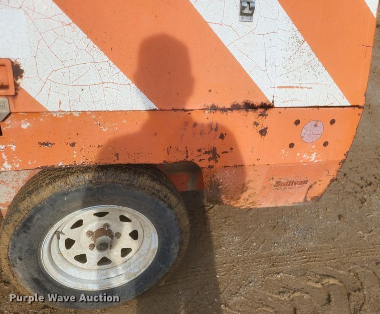 image for item DO4897 1996 Sullair D1850QJD5 air compressor