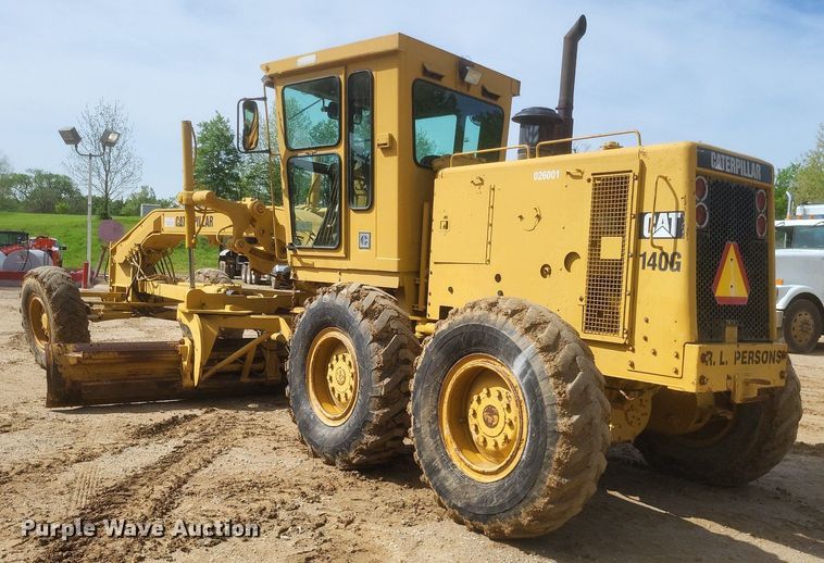 image for item DO4899 1987 Caterpillar 140G motor grader