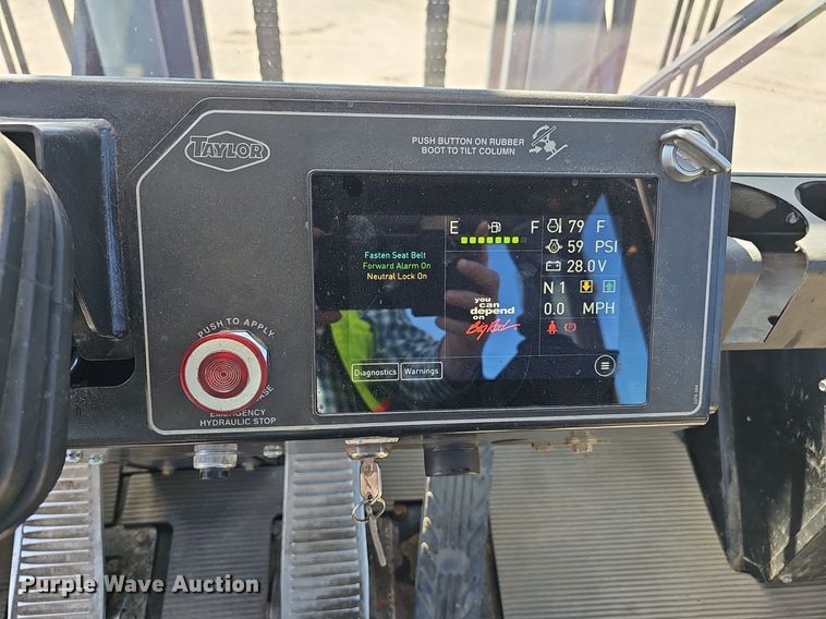 image for item DP0860 2015 Taylor XH180 forklift