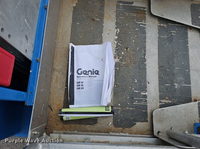 image for item DP0868 2017 Genie GR-20 vertical lift