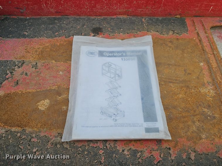 image for item DP0870 2017 MEC 1330SE scissor lift