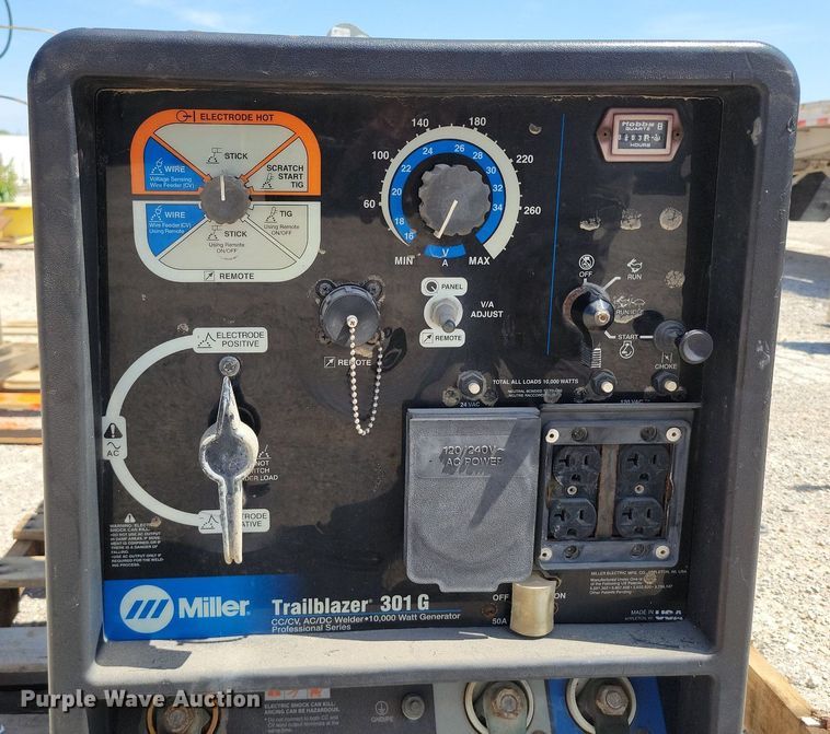 image for item DP1401 Miller Trailblazer 301G welder/generator 