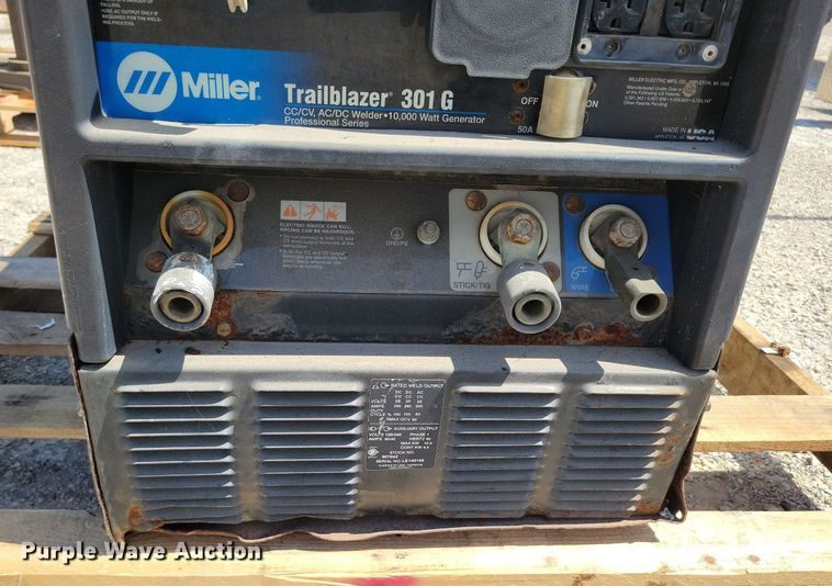image for item DP1401 Miller Trailblazer 301G welder/generator 