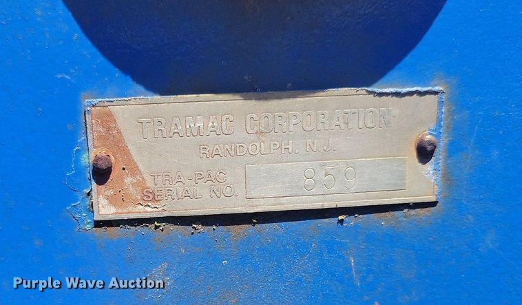 image for item DP1410 Tramac plate compactor