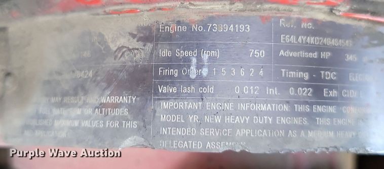 image for item DP3571 2013 Peterbilt  320 refuse truck