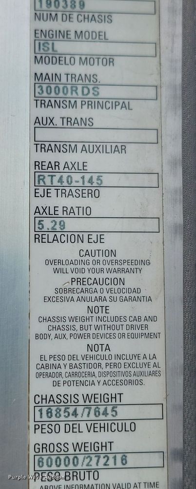 image for item DP3571 2013 Peterbilt  320 refuse truck