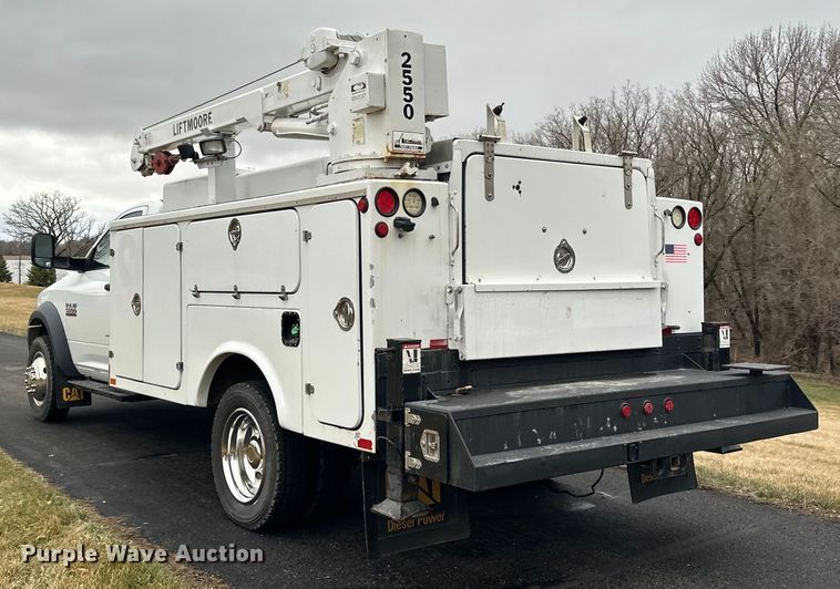 image for item DQ0741 2014 Dodge Ram 5500HD utility / service truck