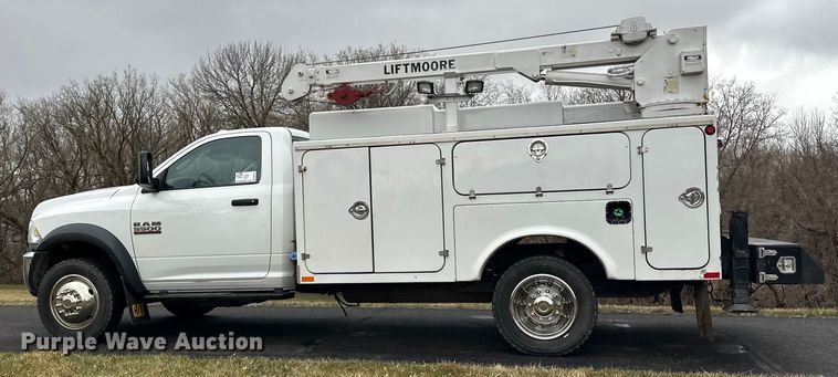 image for item DQ0741 2014 Dodge Ram 5500HD utility / service truck