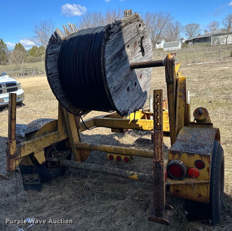 image for item DQ0750 1984 Butler reel trailer