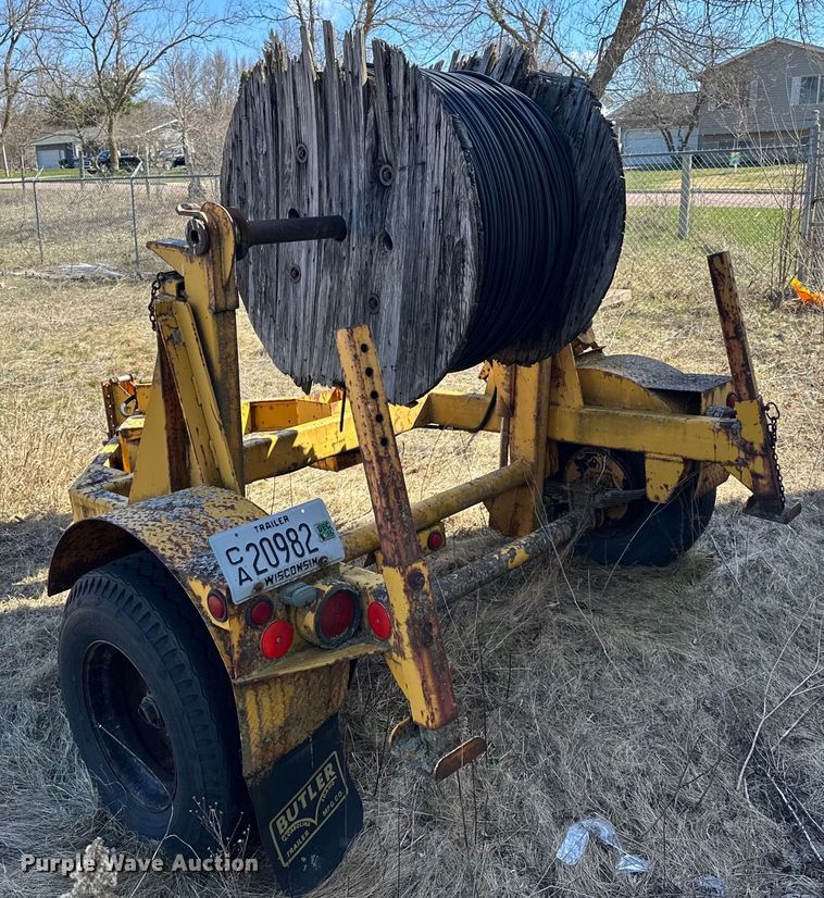 image for item DQ0750 1984 Butler reel trailer