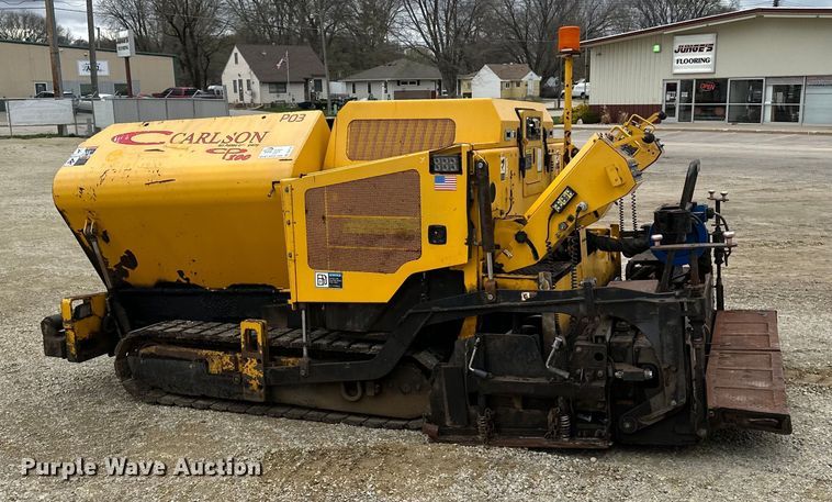 image for item DQ0754 2015 Carlson  CP100 paver