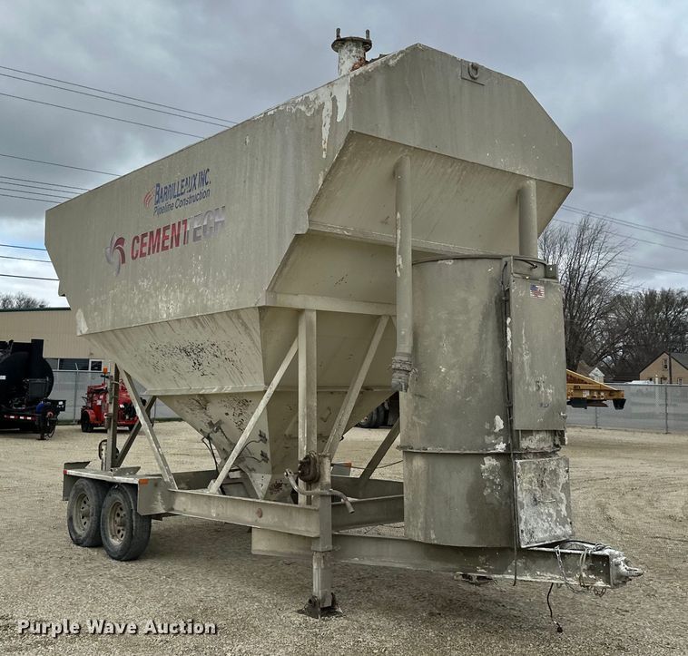 image for item DQ0770 Cemen Tech  CT200LP cement silo