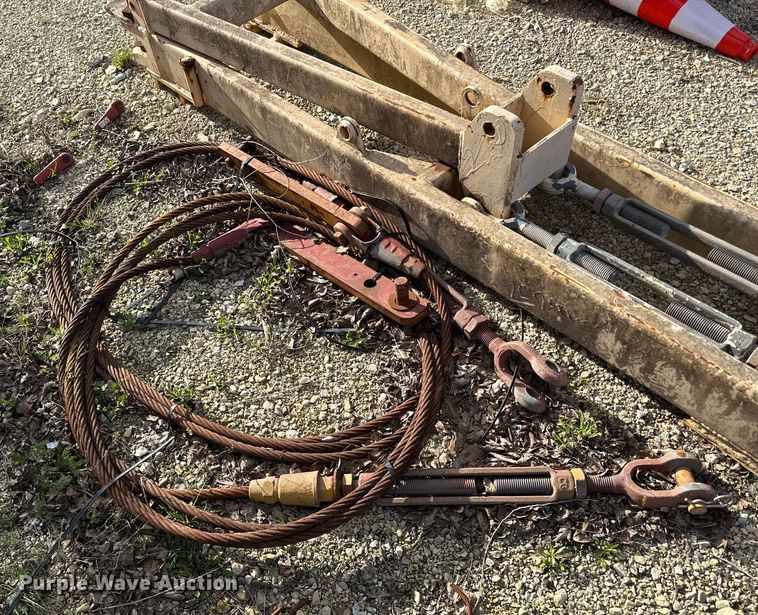 image for item DQ0773 24' L wheel loader jib