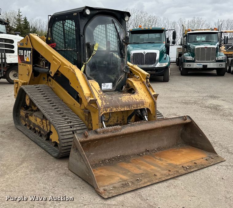 image for item DQ0774 2016 Caterpillar 279D tracked skid steer loader