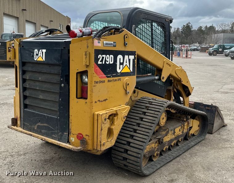 image for item DQ0774 2016 Caterpillar 279D tracked skid steer loader