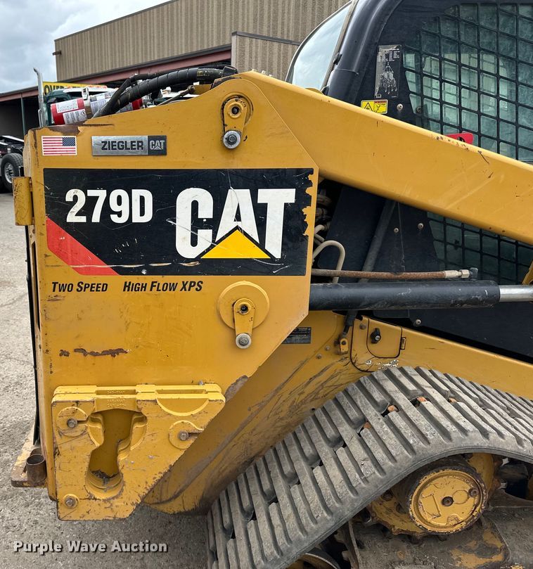 image for item DQ0774 2016 Caterpillar 279D tracked skid steer loader