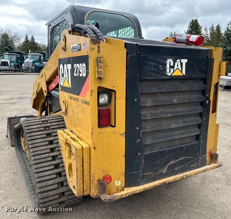 image for item DQ0774 2016 Caterpillar 279D tracked skid steer loader