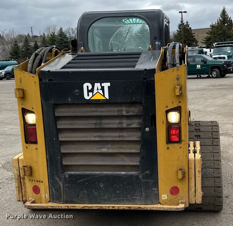 image for item DQ0775 2019 Caterpillar 279D tracked skid steer loader