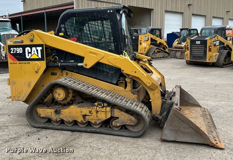 image for item DQ0779 2017 Caterpillar  279D tracked skid steer loader