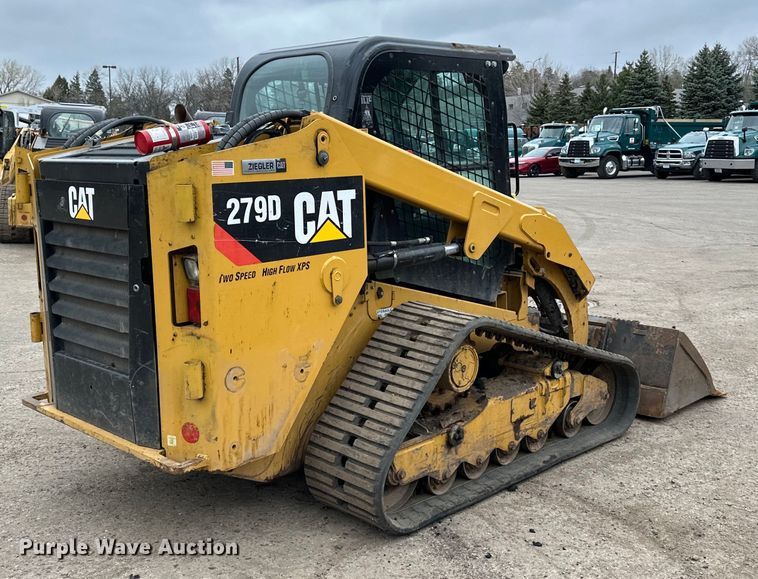 image for item DQ0779 2017 Caterpillar  279D tracked skid steer loader