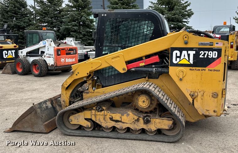 image for item DQ0779 2017 Caterpillar  279D tracked skid steer loader