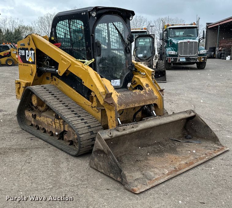 image for item DQ0780 2017 Caterpillar  279D tracked skid steer loader