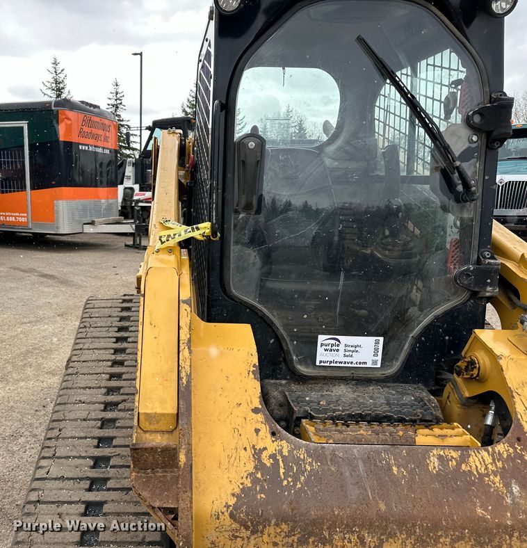 image for item DQ0780 2017 Caterpillar  279D tracked skid steer loader